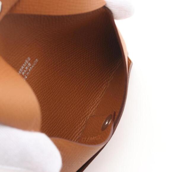 HERMES Brown Leather Wallet - Picture 4 of 7